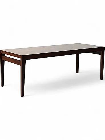 Rosewood coffee table by Severin Hansen for Haslev Møbelsne