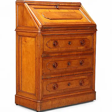 Mobile a ribalta in ciliegio, metà '800