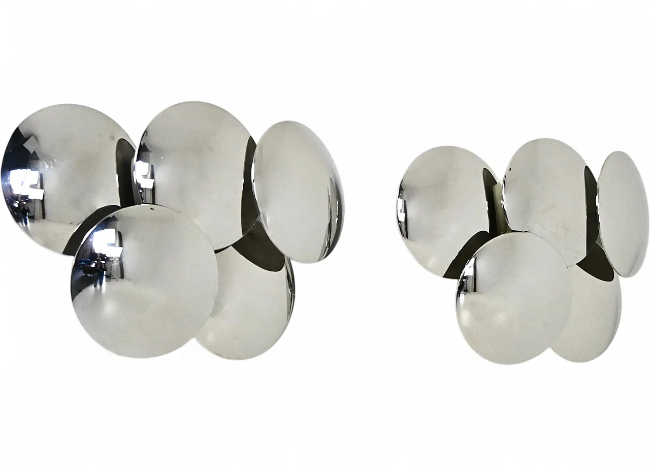 Pair of wall lamps by Goffredo Reggiani for Reggiani, 1970s 15