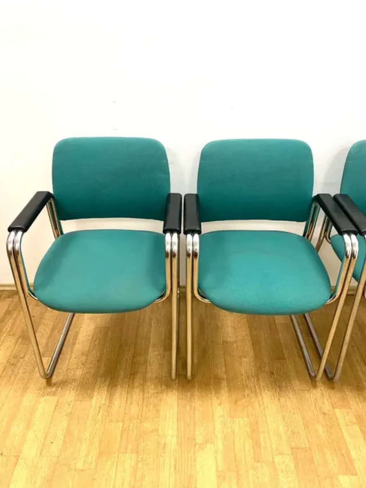 4 Poltrone con braccioli, fine '900 8