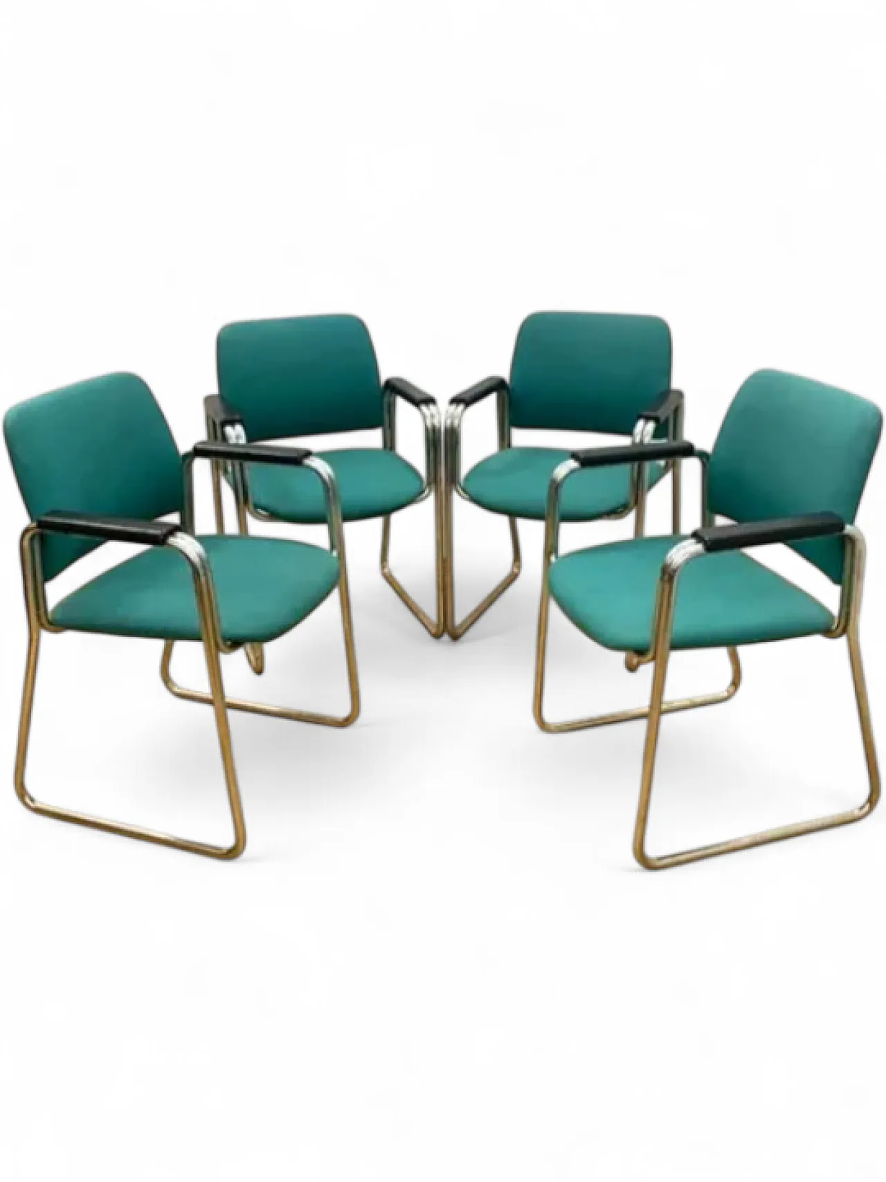 4 Poltrone con braccioli, fine '900 10