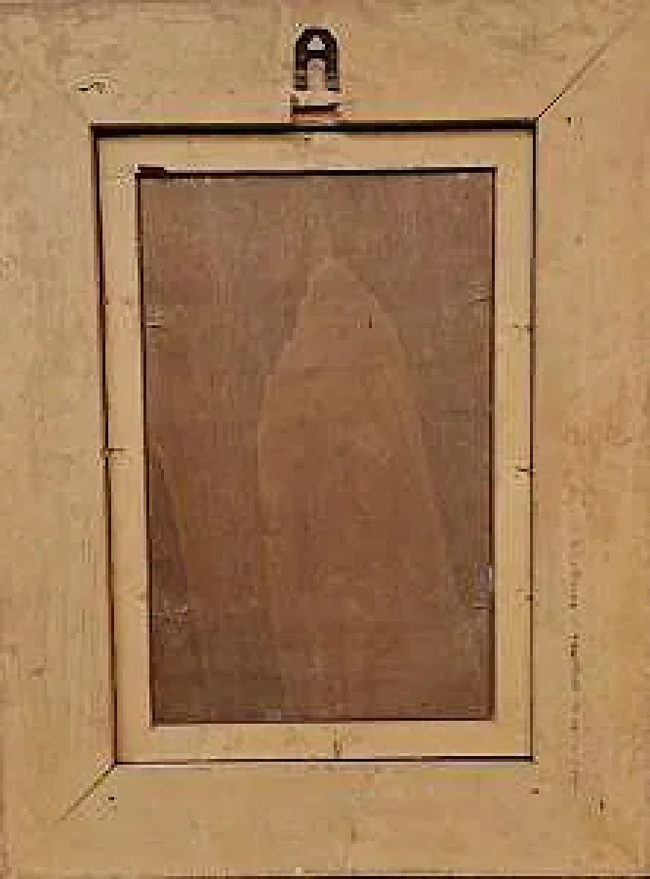 A glimpse of a village by Adolfo Tommasi, oil on canvas, 19th century 10