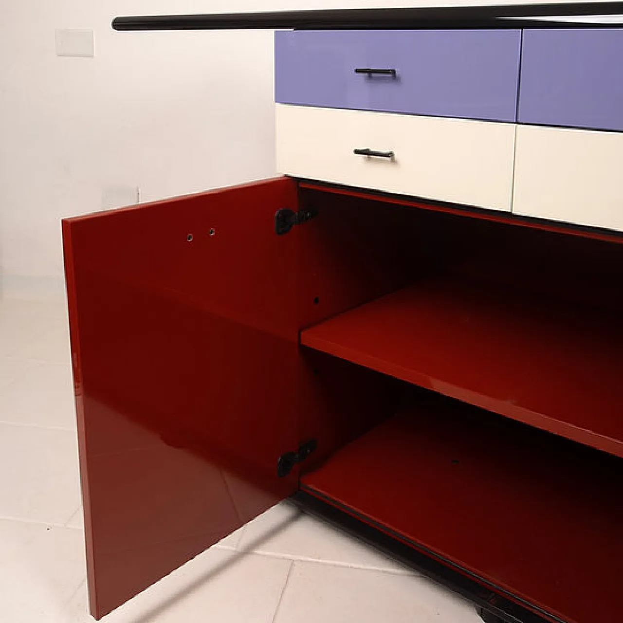 Credenza Kinu di Motomi Kawakami per Arflex, anni '80 5