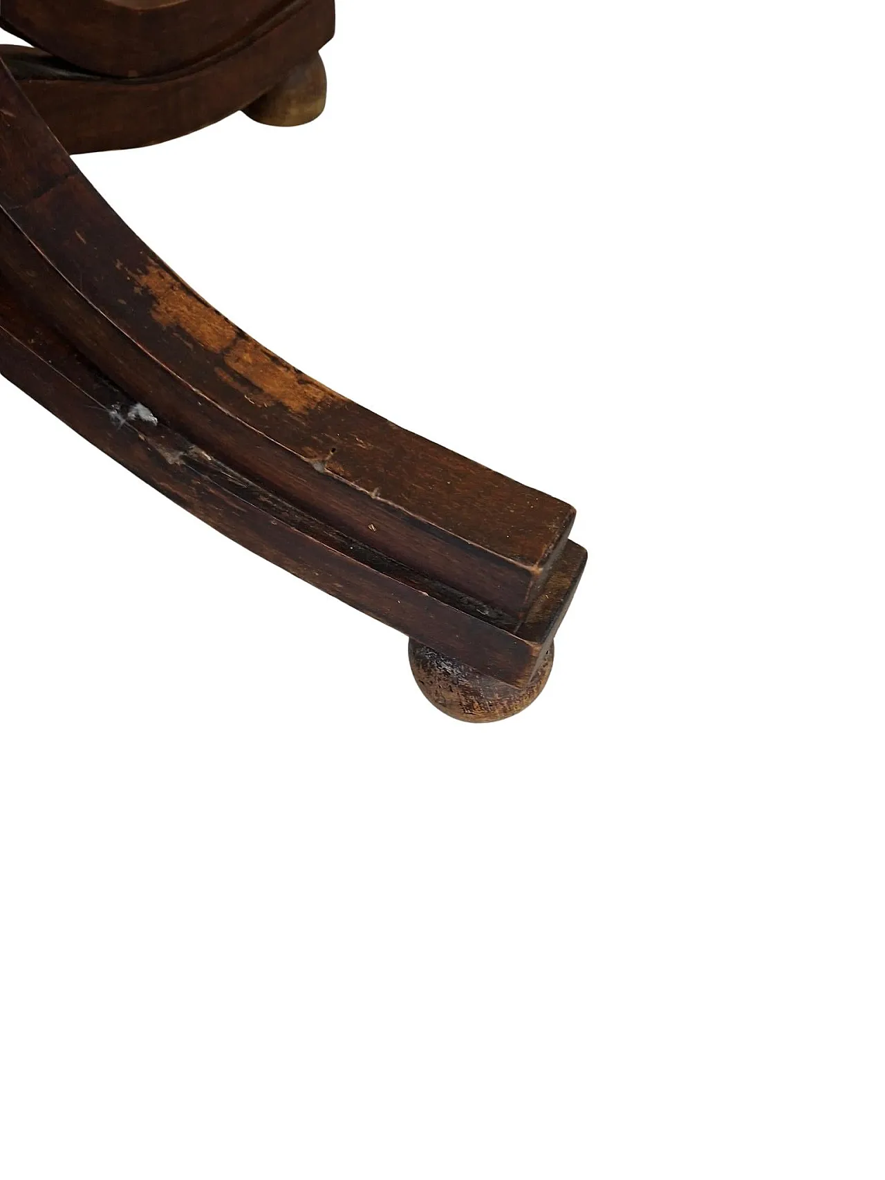 Thonet style column coat rack, 1960s 5