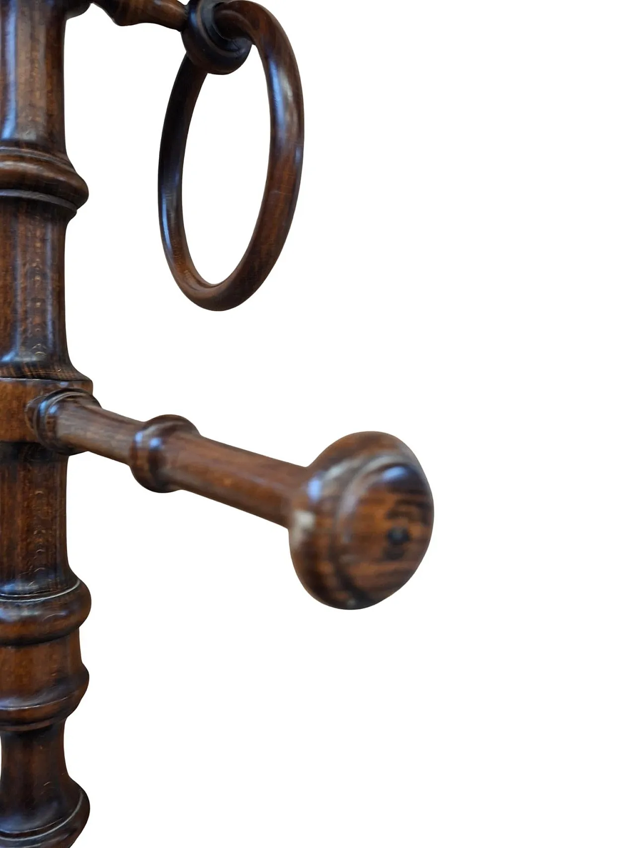 Piantana da bagno in faggio, anni '80 9