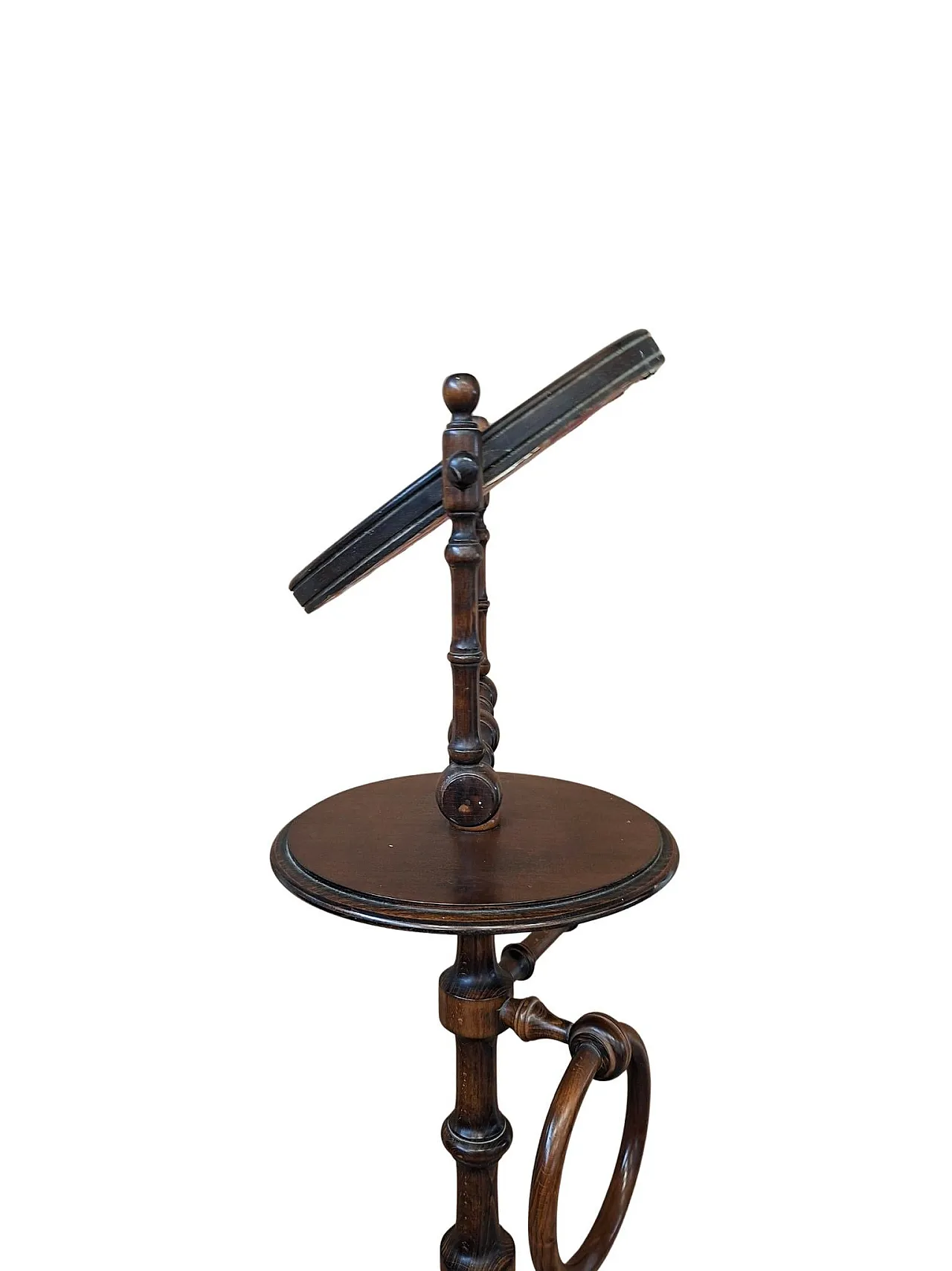 Piantana da bagno in faggio, anni '80 11