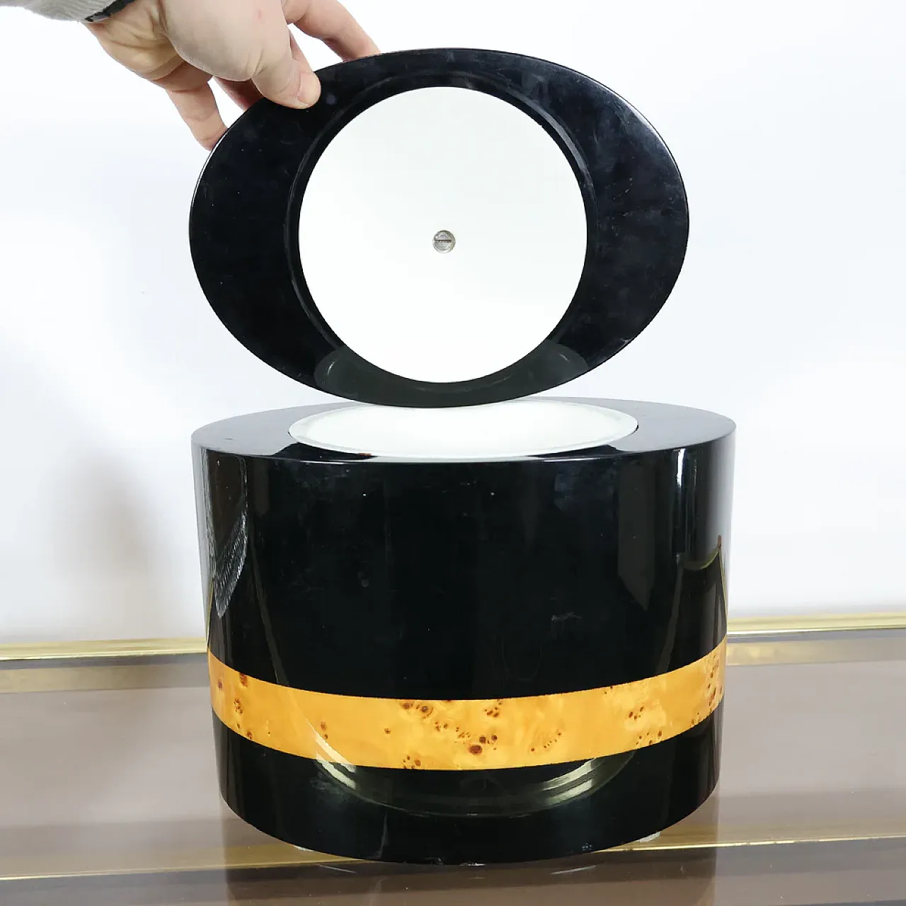 Ice container by Tommaso Barbi, 1970s 5