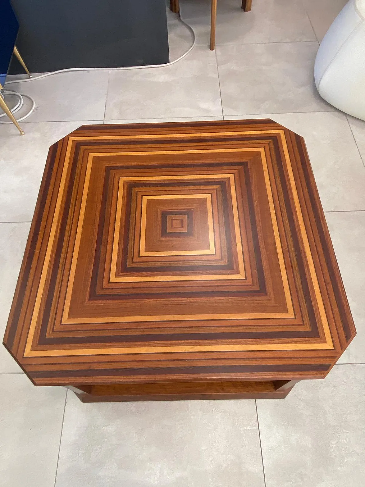 Tavolino Mosaico di Luciano Frigerio per Frigerio di Desio, anni '90 7