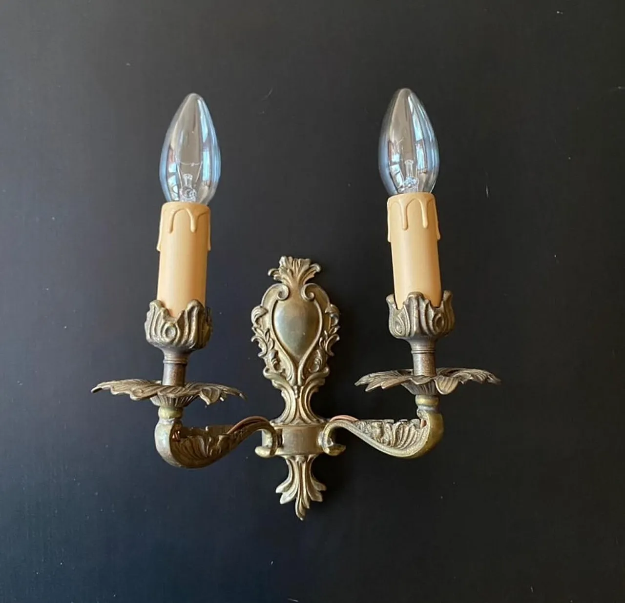 Pair of wall lights, 20th century 3