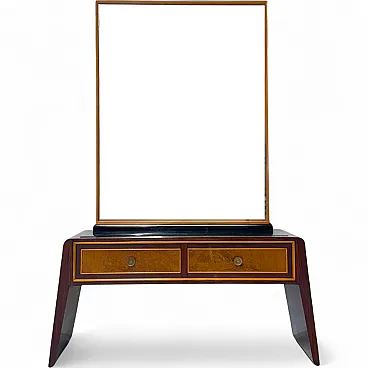 Paolo Buffa (in the style of), Toilet with mirror, 1950s