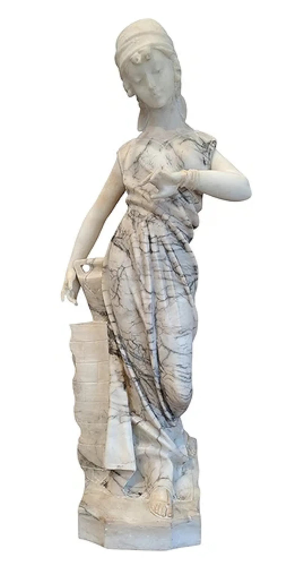 Young Girl at the Fountain by Guglielmo Cipriani, 19th century 1