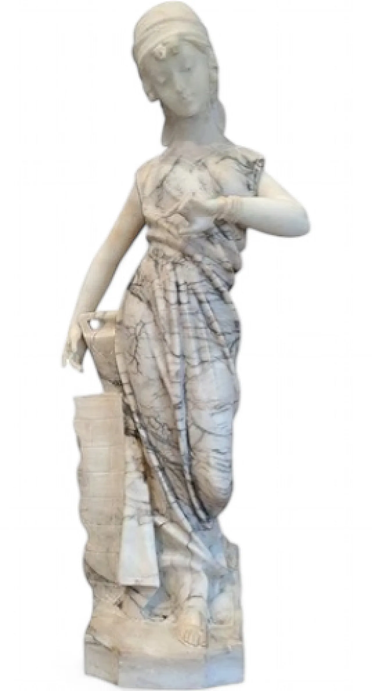 Young Girl at the Fountain by Guglielmo Cipriani, 19th century 10