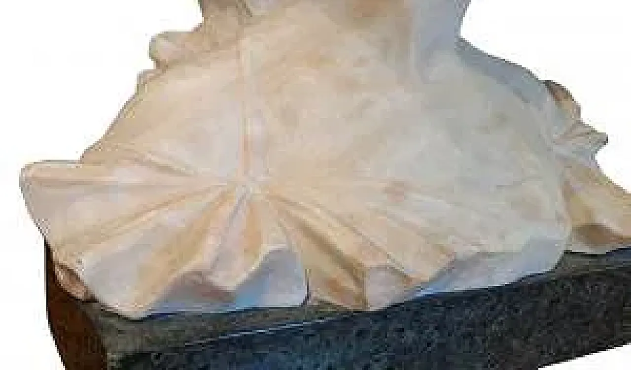 Bust of a Young Girl by A. Frilli, 19th century 8