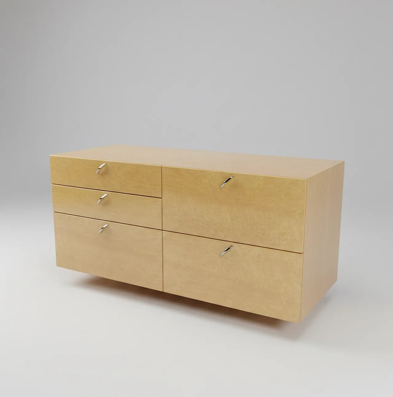 Italian chest of drawers by Giovanni Offredi for Saporiti 1980s 3