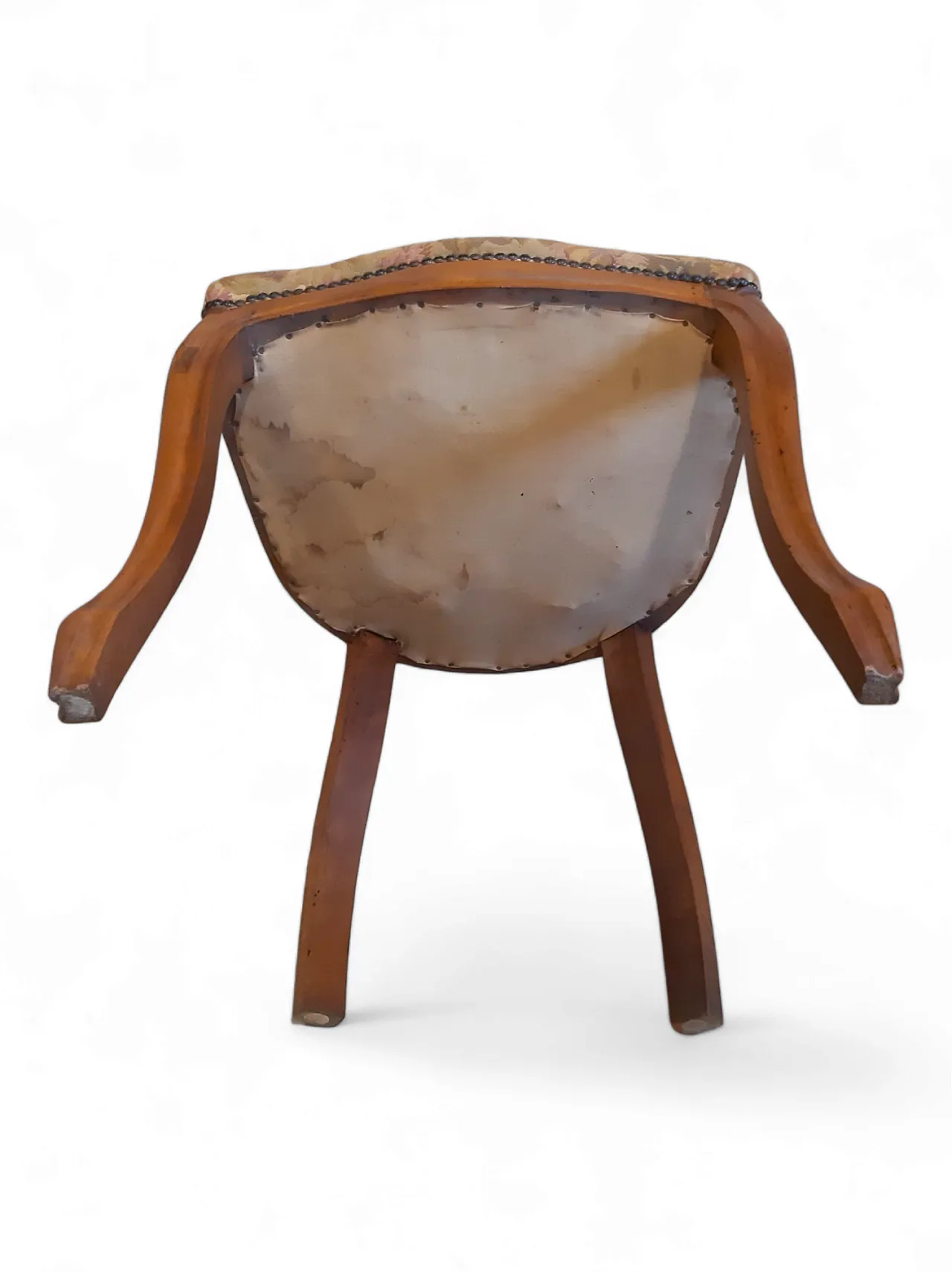 Coppia di sedie Luigi Filippo in noce, anni '20 13