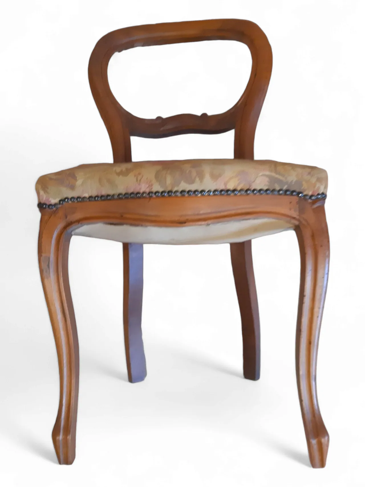 Coppia di sedie Luigi Filippo in noce, anni '20 14