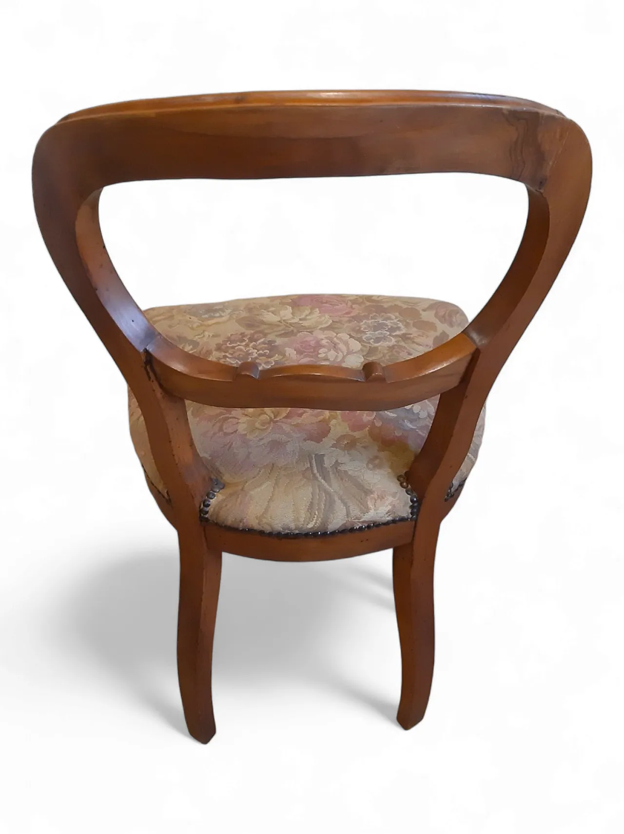 Coppia di sedie Luigi Filippo in noce, anni '20 25