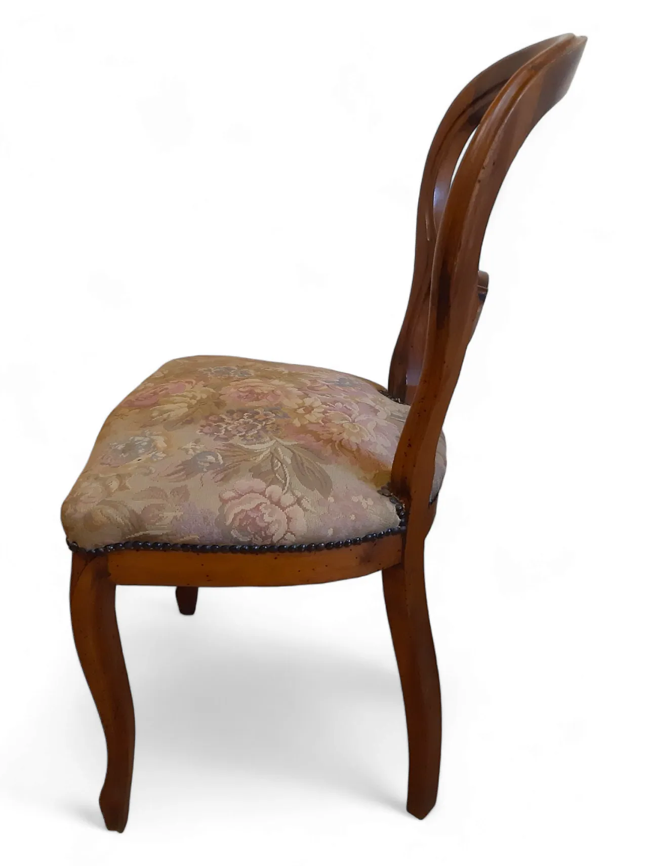 Coppia di sedie Luigi Filippo in noce, anni '20 29