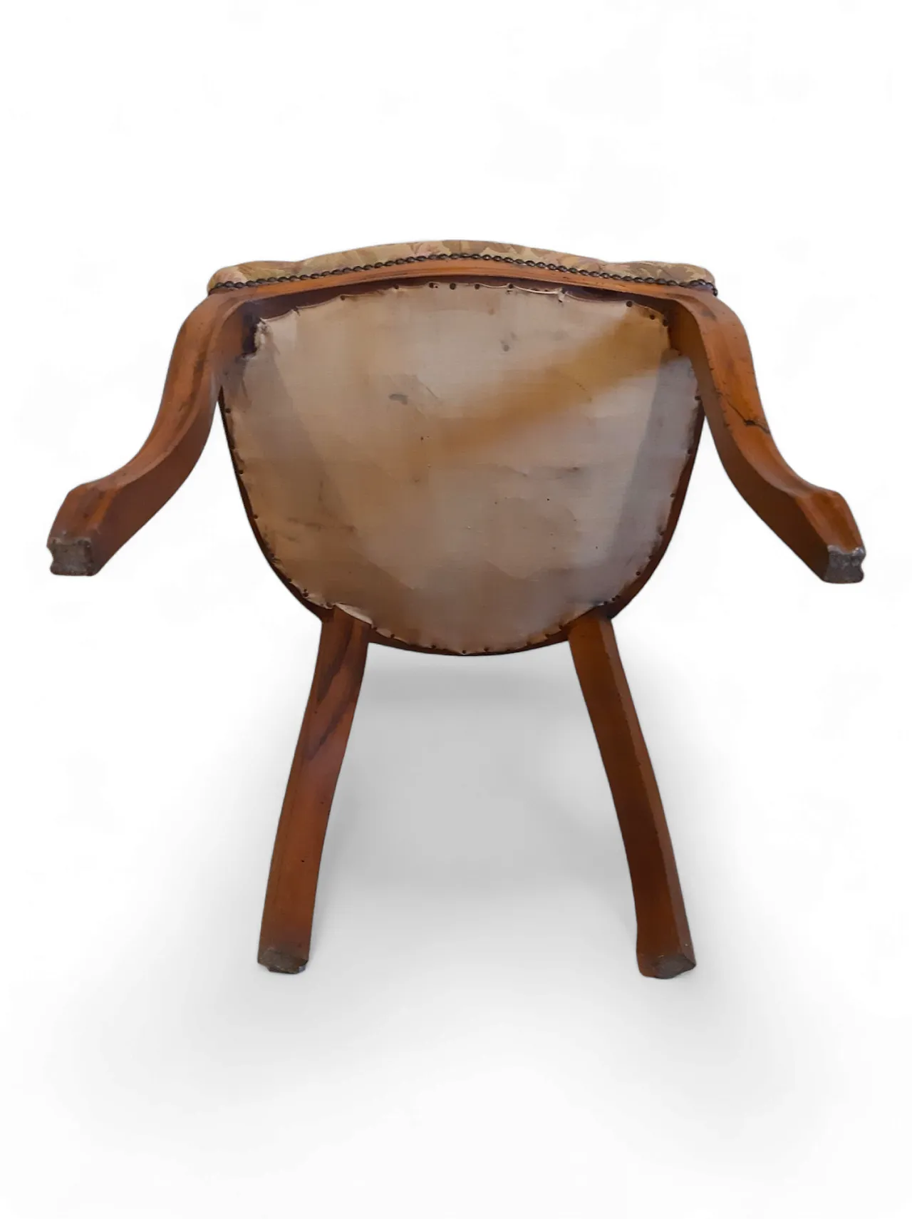 Coppia di sedie Luigi Filippo in noce, anni '20 33