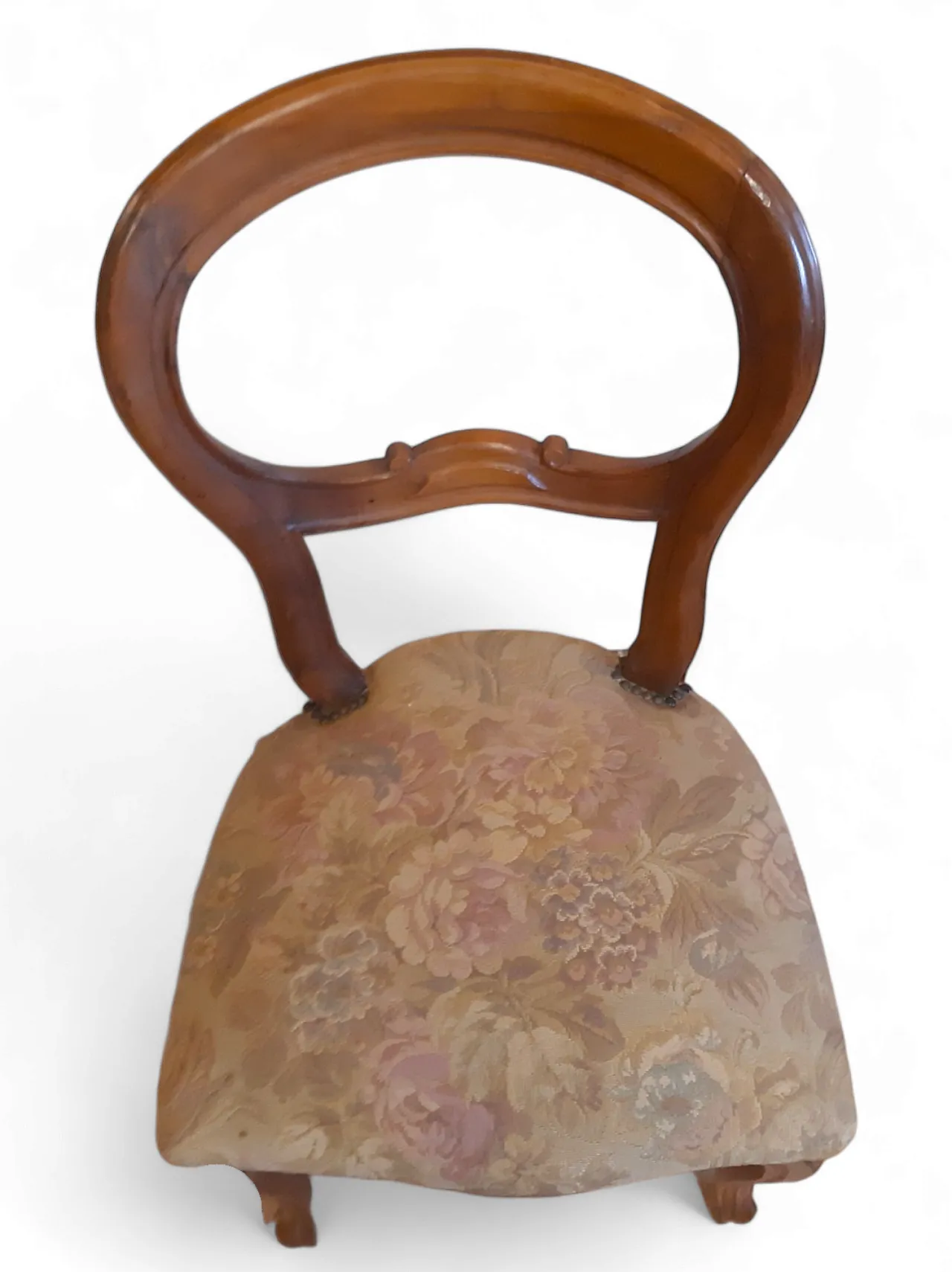 Coppia di sedie Luigi Filippo in noce, anni '20 38