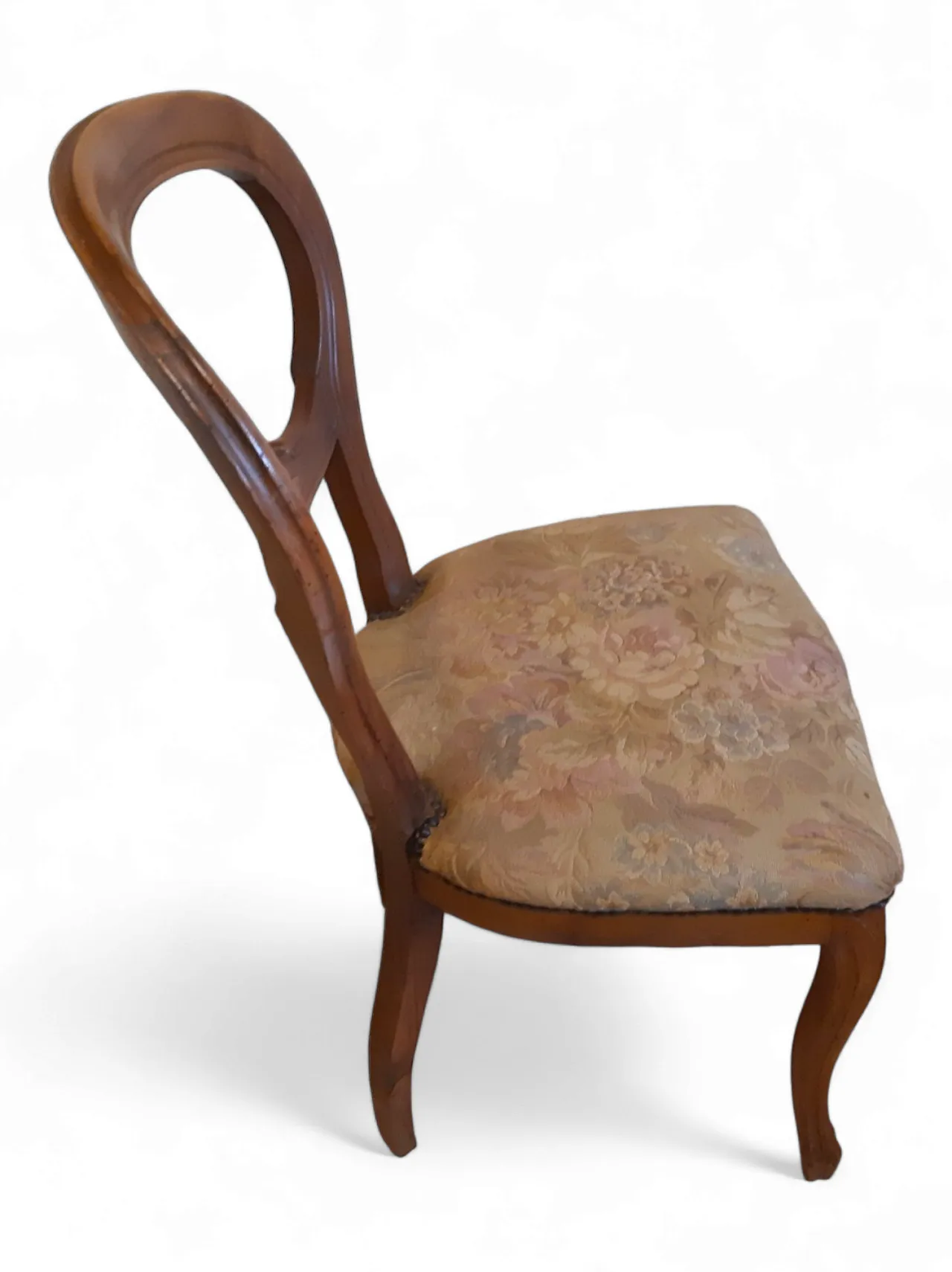 Coppia di sedie Luigi Filippo in noce, anni '20 39