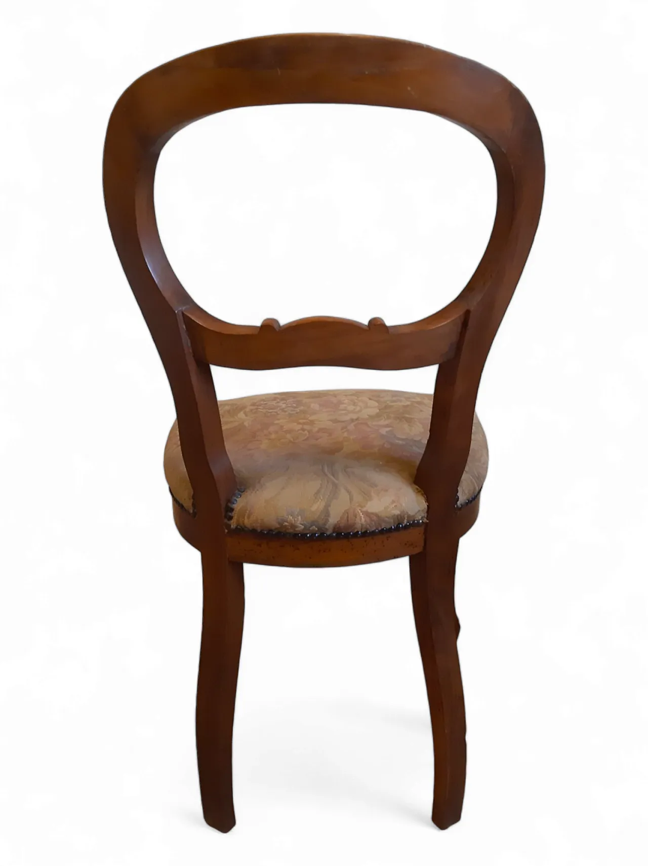 Coppia di sedie Luigi Filippo in noce, anni '20 42