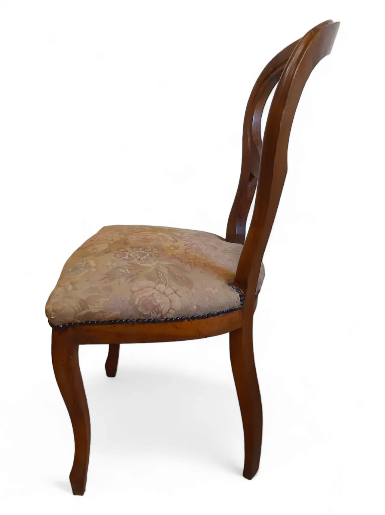 Coppia di sedie Luigi Filippo in noce, anni '20 44