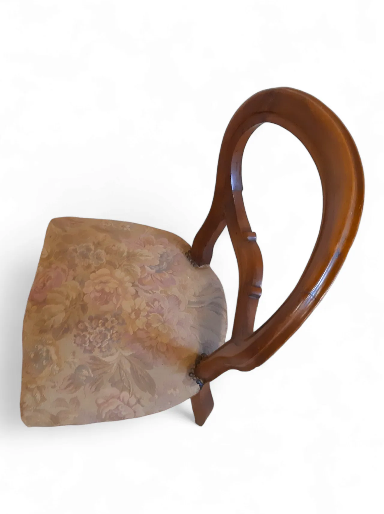 Coppia di sedie Luigi Filippo in noce, anni '20 45