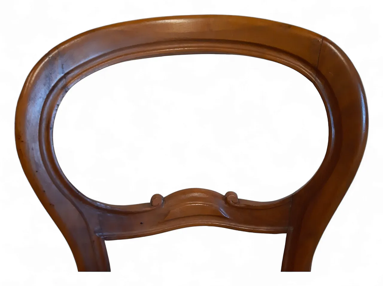 Coppia di sedie Luigi Filippo in noce, anni '20 50