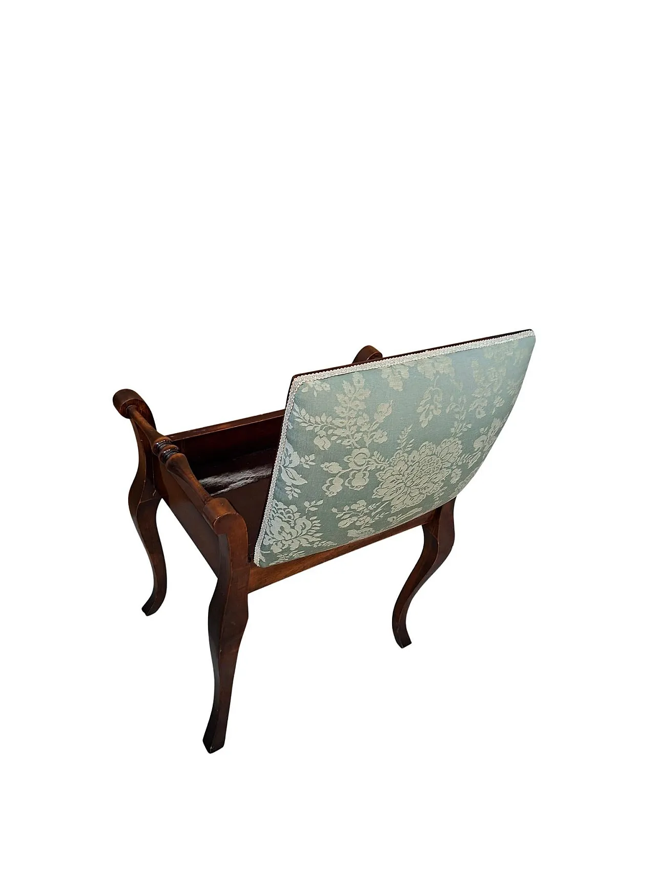 Wooden bedroom stool, 1980s 10