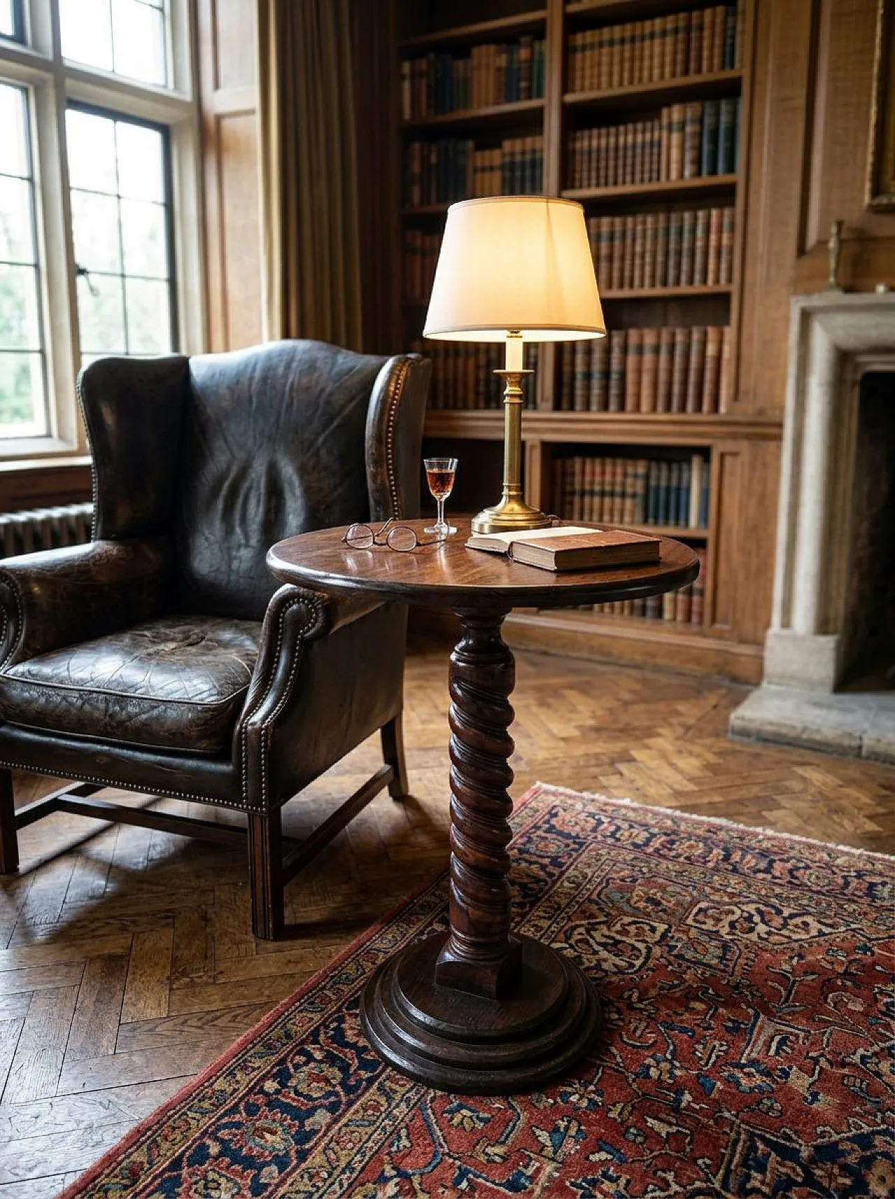 Carved ash frat table, 1990s 2