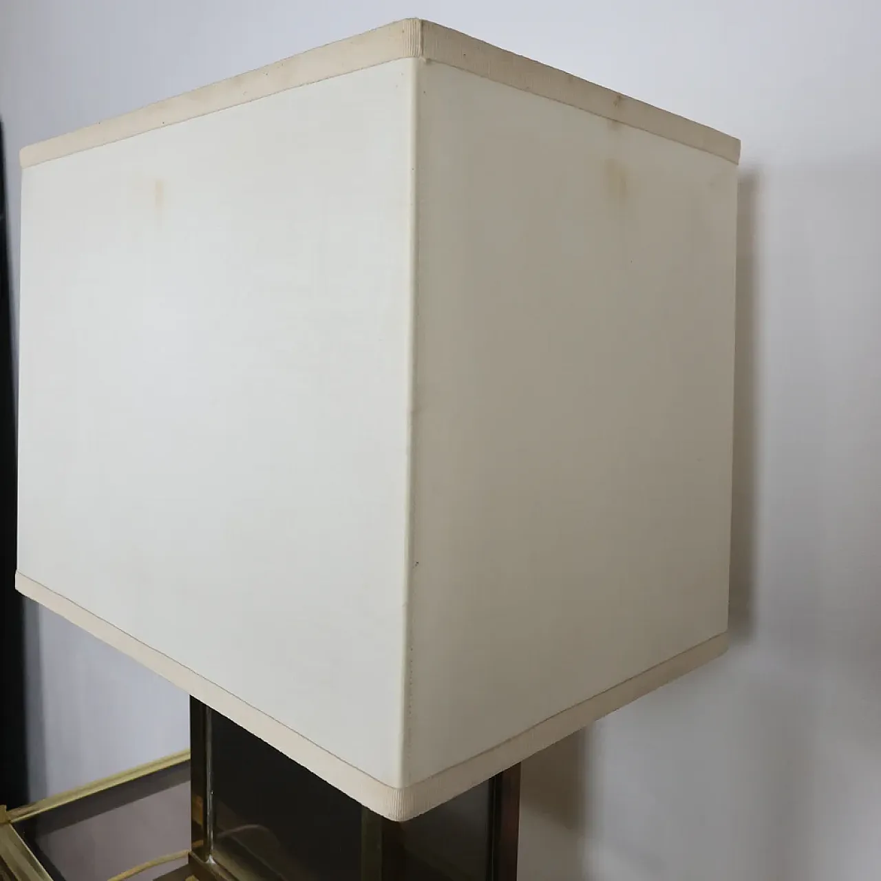 Liwan's Roma brass table lamp, 1970s 11