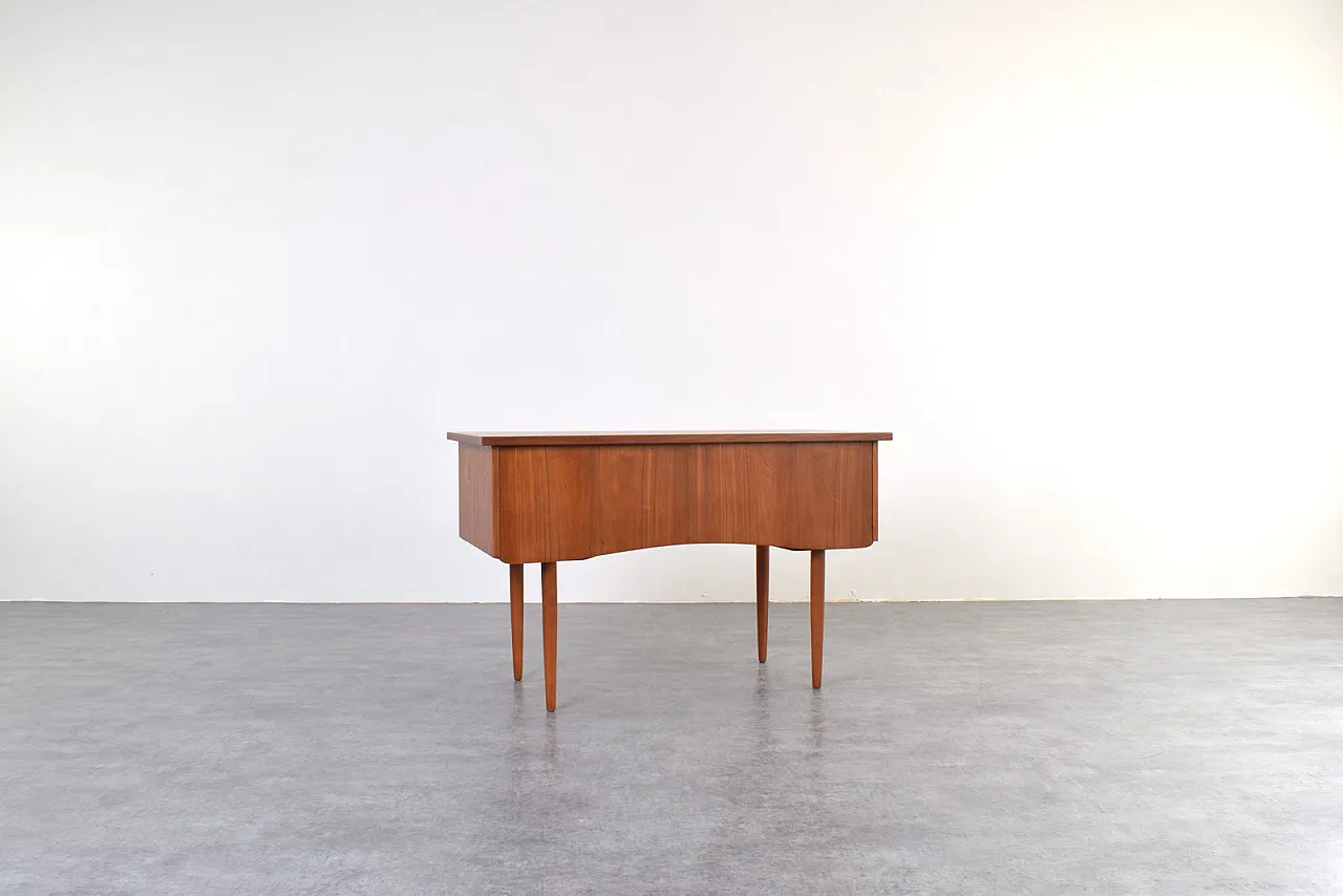 Scrivania Mid-Century in teak, Danimarca, anni '60 6