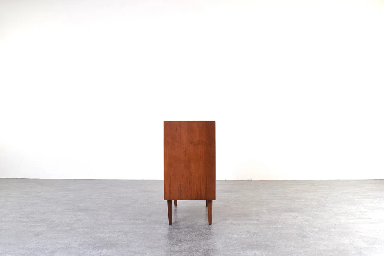 Cassettiera Mid-Century in teak, Danimarca, anni '60 5