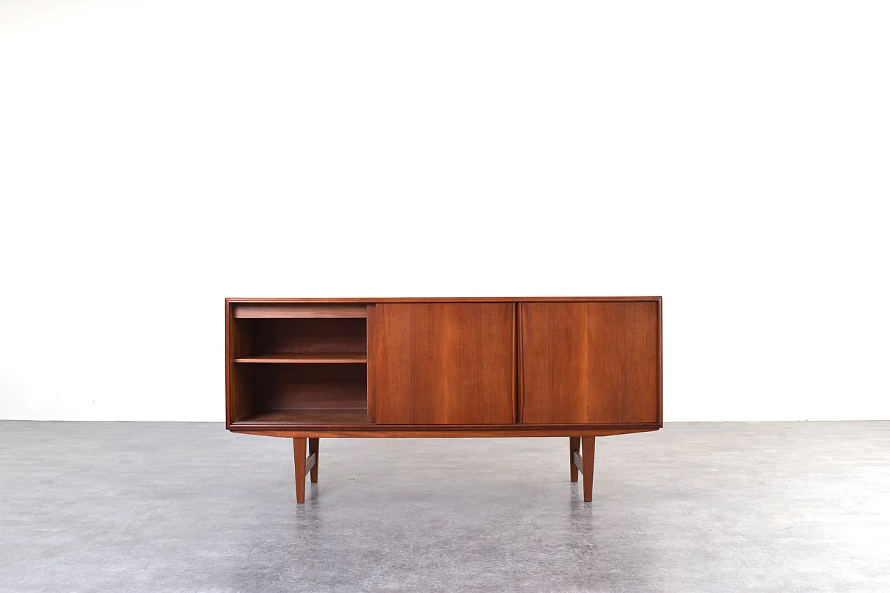 Credenza Mid-Century in teak di E.W. Bach, Danimarca, anni '60 2