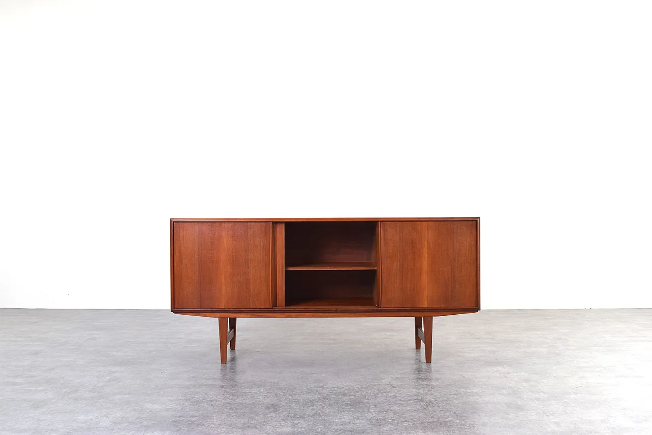 Credenza Mid-Century in teak di E.W. Bach, Danimarca, anni '60 4