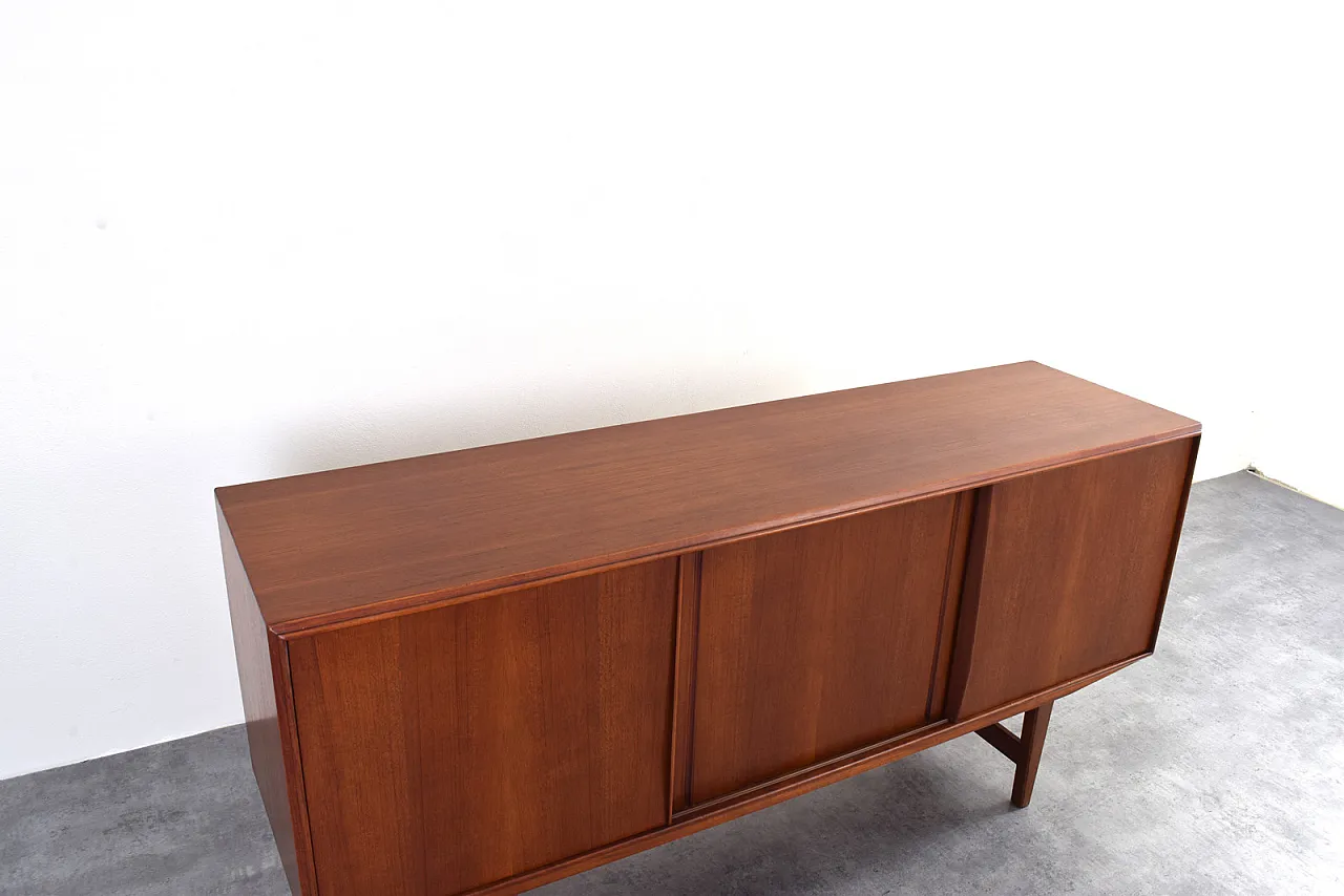 Credenza Mid-Century in teak di E.W. Bach, Danimarca, anni '60 14