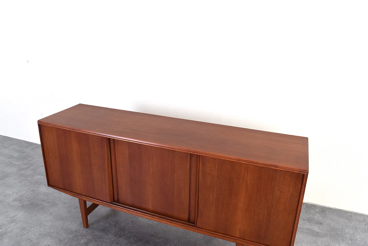 Credenza Mid-Century in teak di E.W. Bach, Danimarca, anni '60 15
