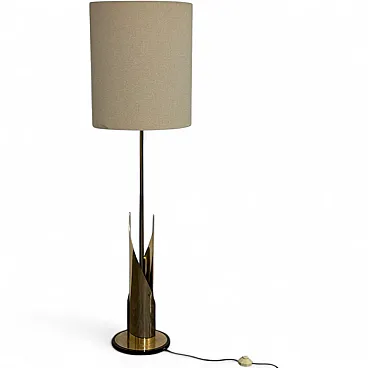 Lampada da pavimento Hollywood Regency, anni '70