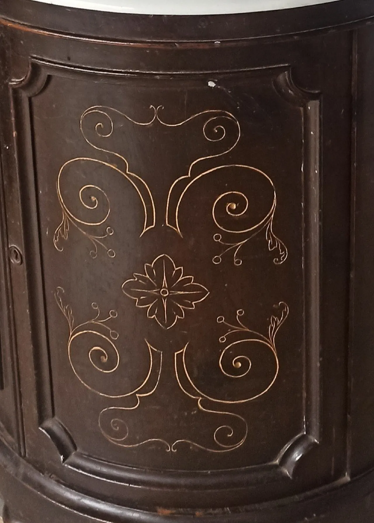 Napoleon III dressing table in ebonized wood, 19th century 2