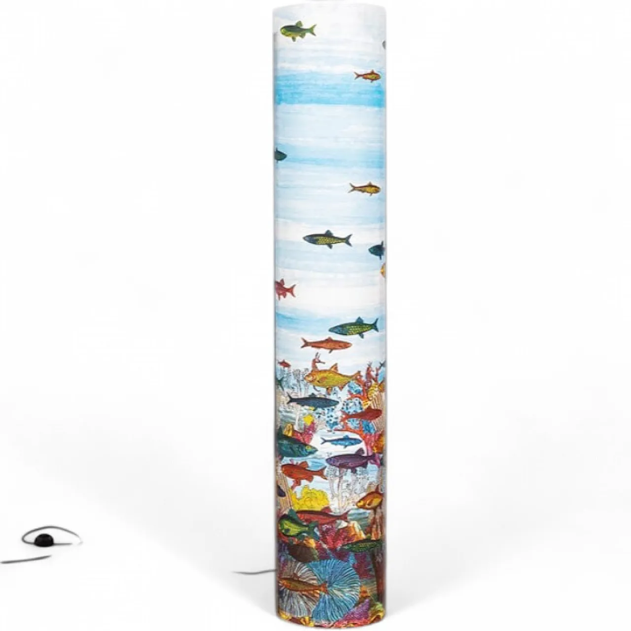 Aquarium floor Lamp by Piero Fornasetti for Antonangeli, 1990s 15