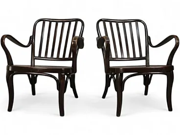 Coppia di poltrone n. 752 di Josef Frank per Thonet, anni '30