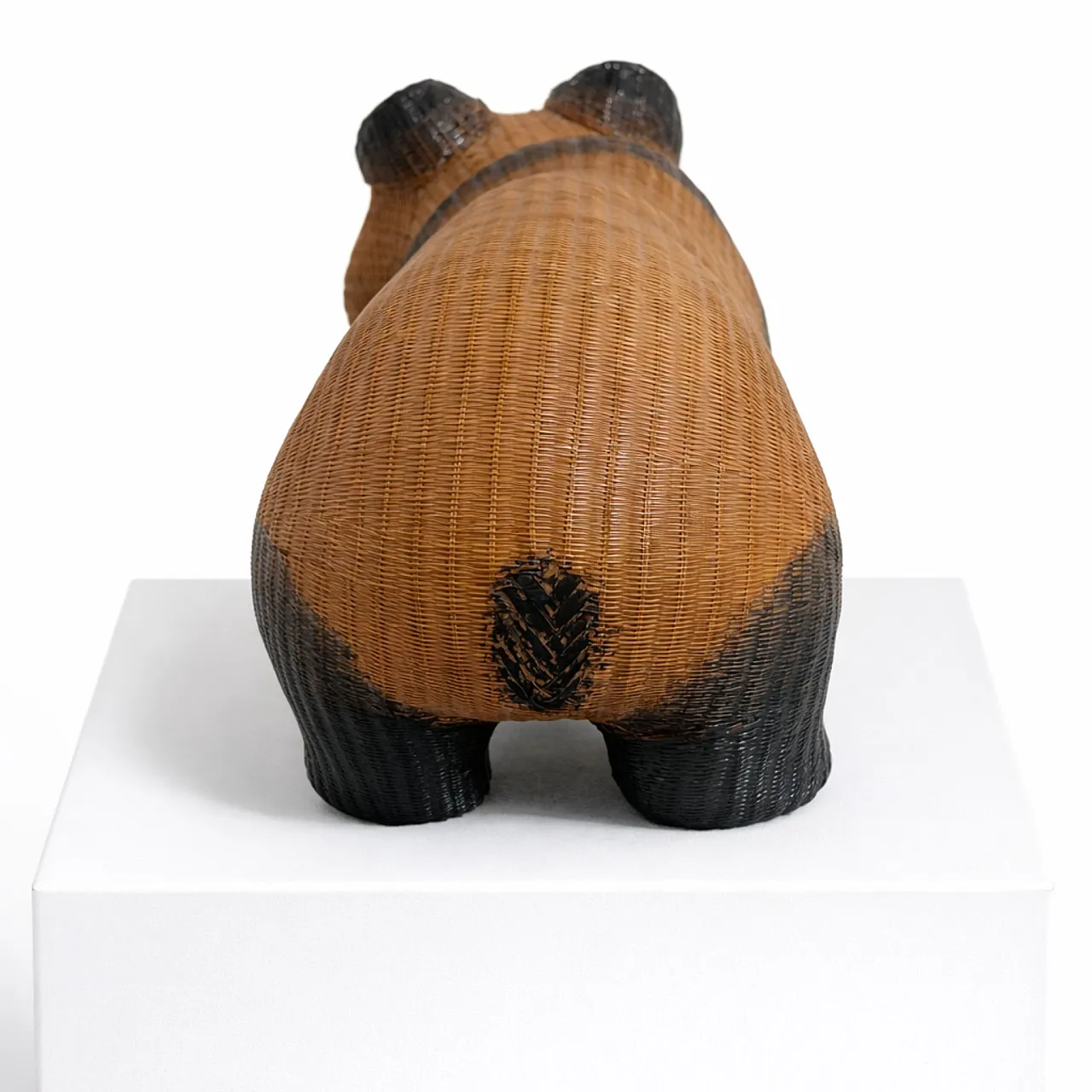 Wicker-woven panda, China, 1970s 4