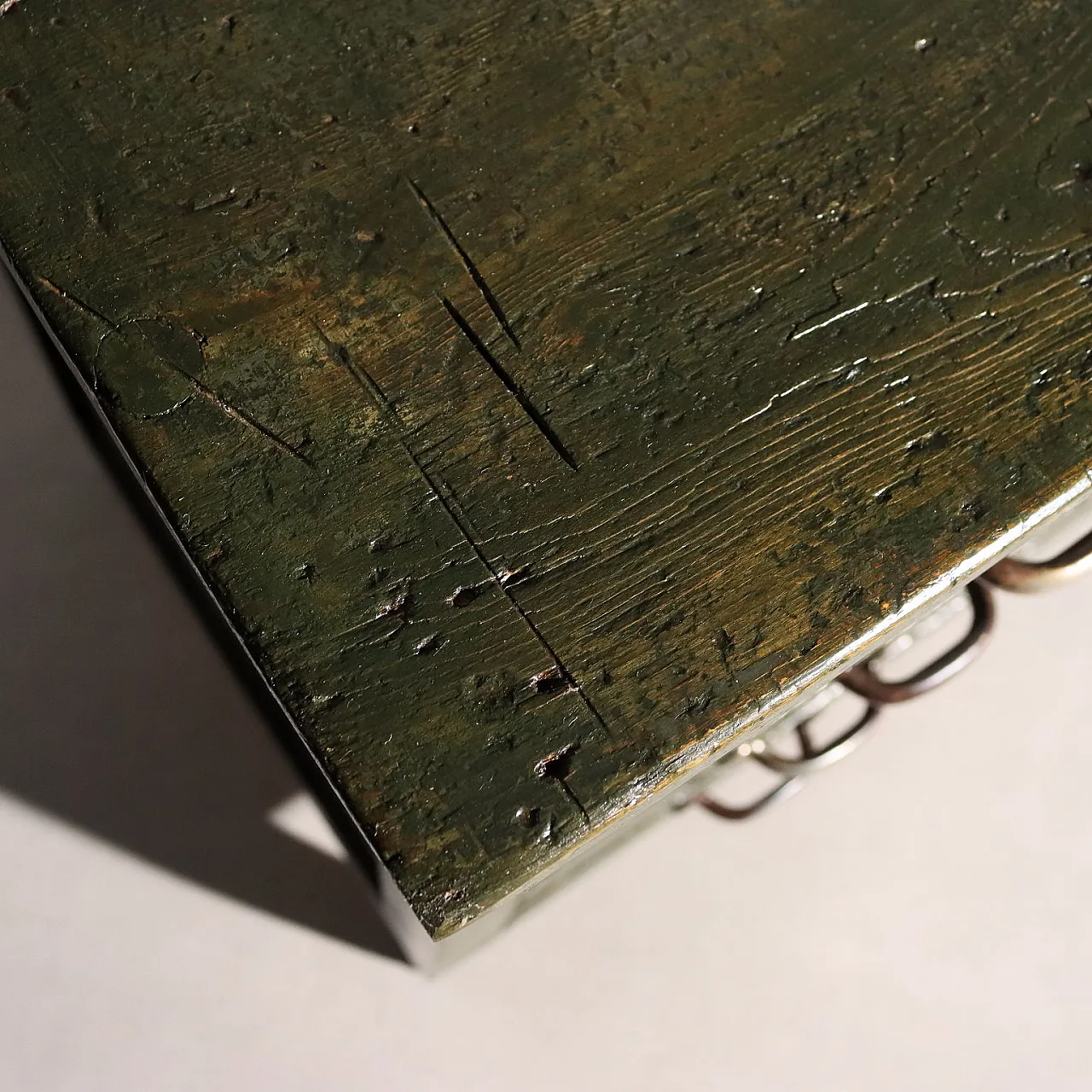 Cassettiera industriale in ferro, '900 7