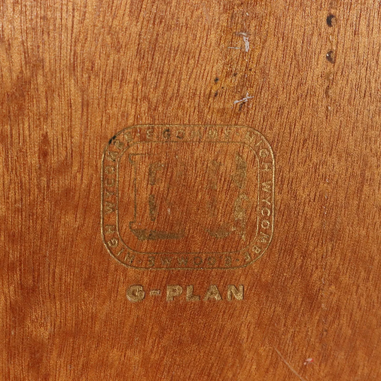 Cassettiera in teak, legno smaltato e ottone, '900 7