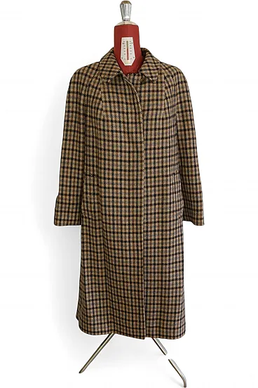 Burberry's women's Scottish Saxon wool coat, 90s