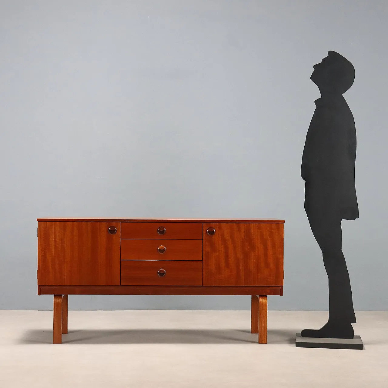 Credenza in legno di teak, '900 3