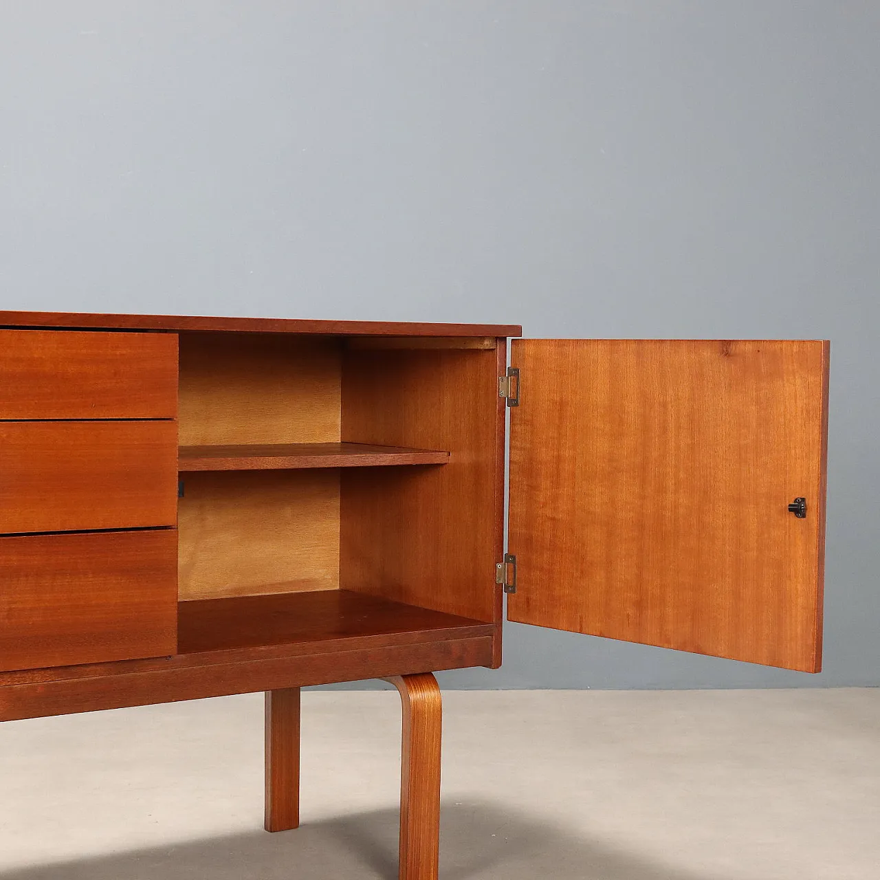 Credenza in legno di teak, '900 6