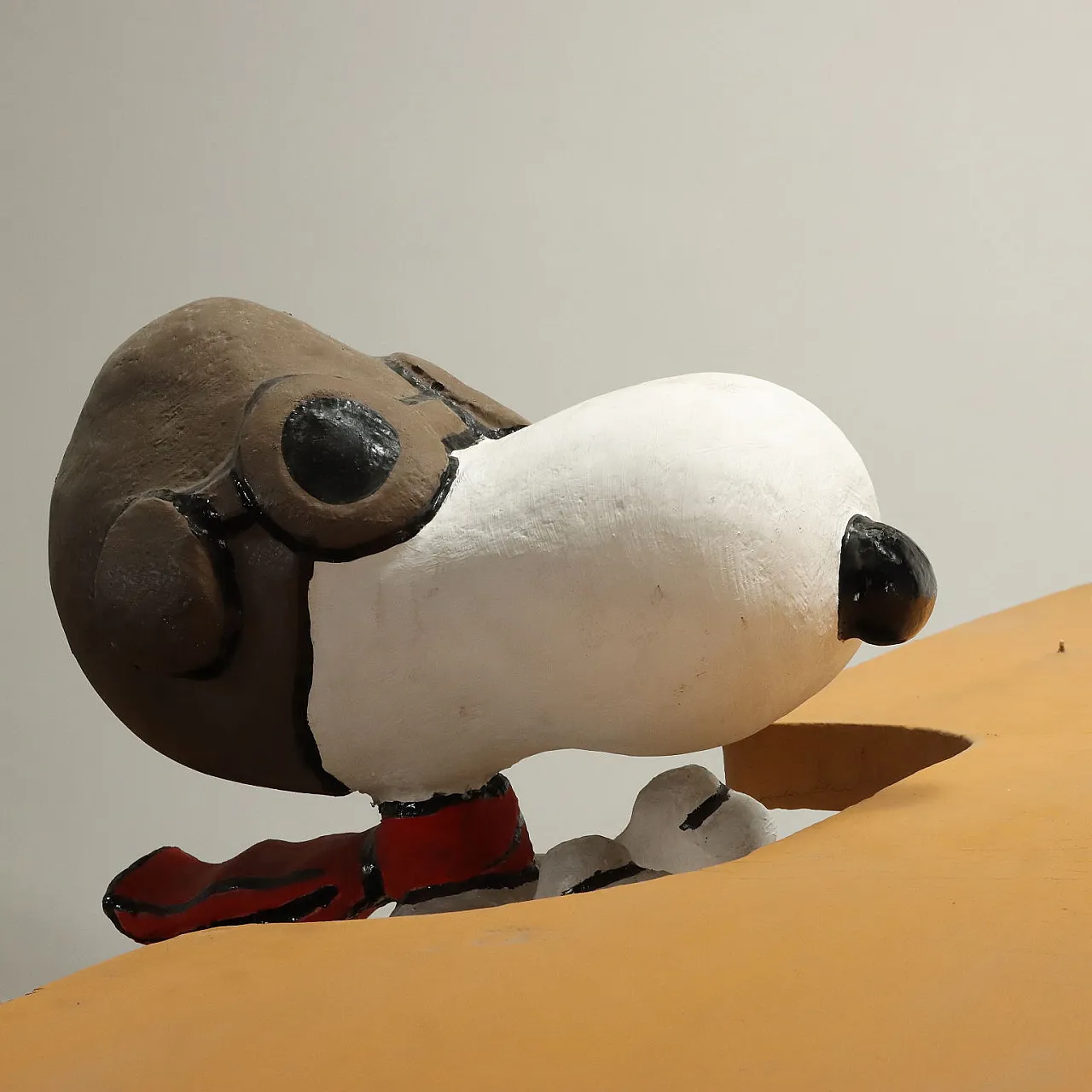 Modellino di aereo con Snoopy aviatore, anni '60 6