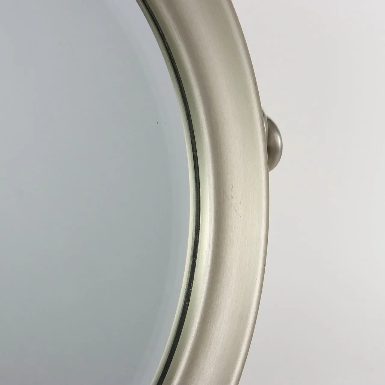 Marble and metal table mirror, 1960s 4